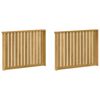 vidaXL K&auml;sinojien moduuli 2 pcs valkoinen 80 x 6 x 61 cm