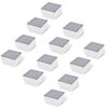 vidaXL LED Maavalaisimet 12 kpl 100x100x68 mm