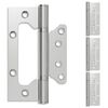vidaXL Sarana 4 kpl 130 x 78 x 13 mm Hopea Ter&auml;s