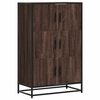 vidaXL Kaappi ruskea tammi 68x35x106,5 cm tekninen puu ja metalli