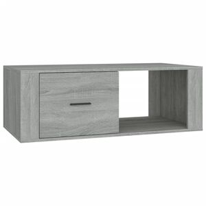 vidaXL Sohvap&ouml;yt&auml; harmaa Sonoma 100x50,5x35 cm tekninen puu
