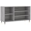 vidaXL Kenk&auml;kaappi harmaa Sonoma 102x36x60 cm tekninen puu