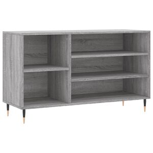 vidaXL Kenk&auml;kaappi harmaa Sonoma 102x36x60 cm tekninen puu