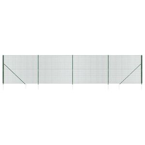 vidaXL Verkkoaita maapiikeill&auml; vihre&auml; 1,4x10 m