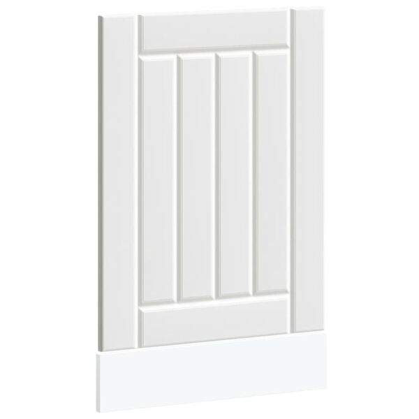 vidaXL astianpesukonepaneeli Lucca valkoinen suunniteltu puu