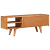 vidaXL TV-kaappi hyllyll&auml; Ruskea 110 x 30 x 40 cm Tihe&auml; akasiapuu