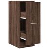 vidaXL Apteekkarinkaappi ruskea tammi 30x41x77,5 cm lastulevy