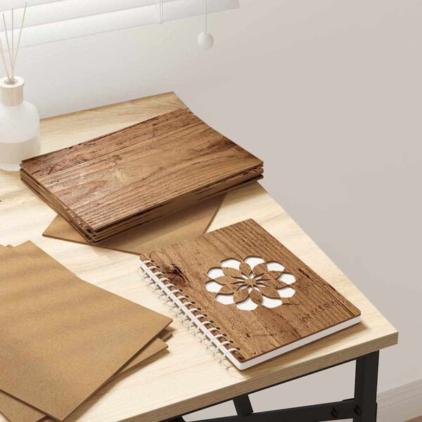 vidaXL Dekoripaneelit 150 pcs Vanha puu 21 x 30 x 0,27 cm Tekninen puu