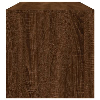 vidaXL Sohvapöytä ruskea tammi 100x40x40 cm tekninen puu