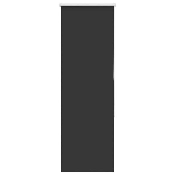 vidaXL Rullaverho Blackout Musta 55x130 cm Kankaan leveys 50,7 cm