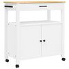 vidaXL Keitti&ouml;vaunu MONZA 84x40x88,5 cm t&auml;ysi m&auml;nty