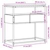 vidaXL Konsolipöytä Vanha Puu 75 x 40 x 75 cm Tekninen puu