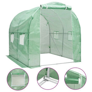 vidaXL Kasvihuone 4 m&sup2; 2x2x2 m
