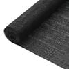 vidaXL N&auml;k&ouml;suoja musta 3,6x25 m HDPE 75 g/m&sup2;