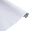 vidaXL Ikkunakalvo himme&auml; raidallinen 45x1000 cm PVC