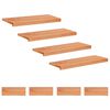 vidaXL Portaiden p&auml;&auml;llysteet 8 kpl 80 x 30 x 2 cm Lakka Kiinte&auml; py&ouml;kki