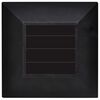 Aurinkovoimalla Toimiva LED Ulkovalosarja 12 kpl 8,6 x 8,6 x 38 cm