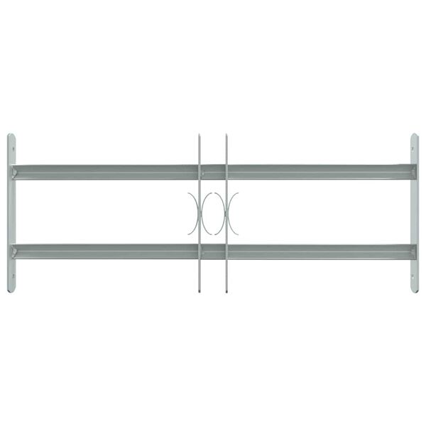 Säädettävä Ikkunan Turvaristikko 2:lla Poikkitangolla 500-650 mm