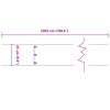 vidaXL Nurmikon reunalistat 20 kpl Musta 25x103cm Kylm&auml;valssattu ter&auml;s