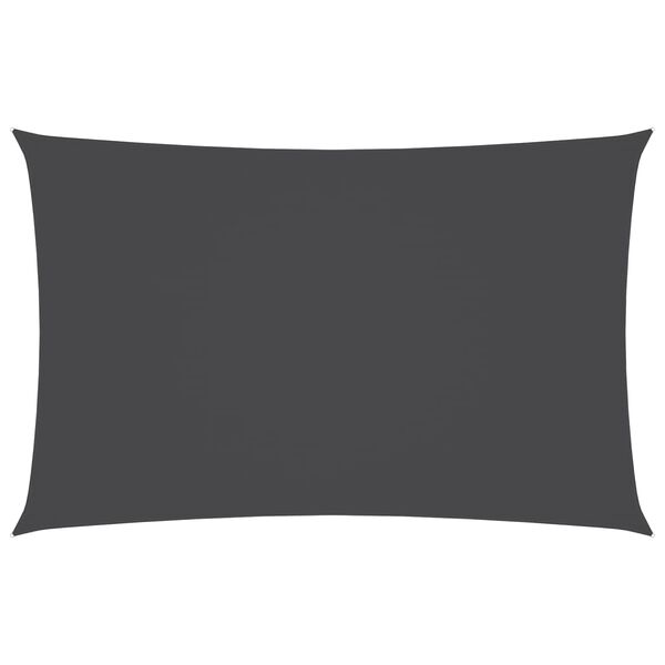 vidaXL Aurinkopurje Oxford-kangas suorakaide 4x7 m antrasiitti
