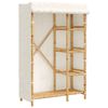 vidaXL Vaatekaappi 110x45x170 cm bambu