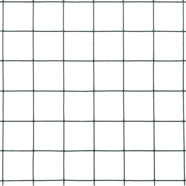 vidaXL Kanaverkko ter&auml;s PVC pinnoitteella 25x1,5 m vihre&auml;