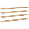 vidaXL Kelluvat hyllyt 4 kpl 120x20x2 cm &ouml;ljytty massiivipuu akaasia