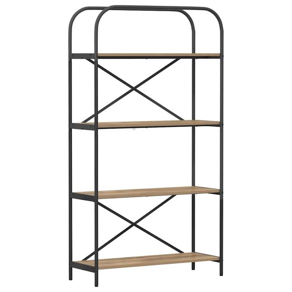 vidaXL Kirjahylly Artisan tammi 80 x 30 x 146 cm Tekninen puu