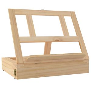 vidaXL Maalausteline p&ouml;yd&auml;lle laatikolla 33,5x25,5x7 cm t&auml;ysi m&auml;nty