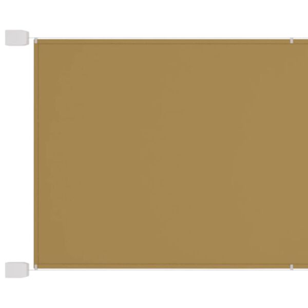 vidaXL Pystymarkiisi beige 140x270 cm Oxford kangas