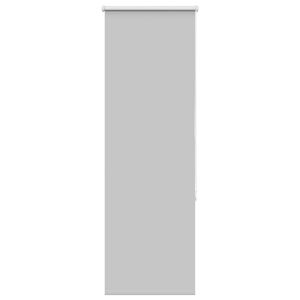 vidaXL Rullaverho Blackout vaalean harmaa 60x130 cm Kankaan leveys