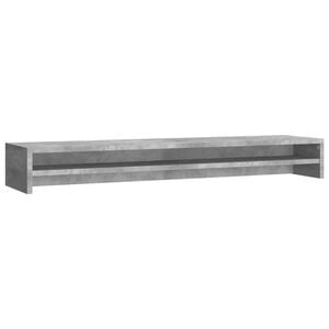 vidaXL N&auml;ytt&ouml;koroke betoninharmaa 100x24x13 cm tekninen puu
