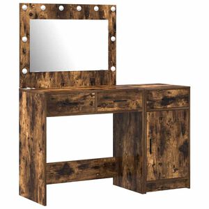 vidaXL Meikkip&ouml;yt&auml; 2 kpl Ruskea 40 x 41 x 75 cm Tekninen puu