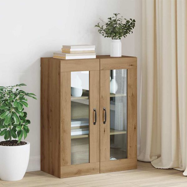 vidaXL Rikkaita sein&auml;kaappi Ruskea 69.5 x 34 x 90 cm Tekninen puu