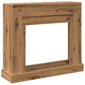 vidaXL Takan ymp&auml;rys artesaani tammi 100x30x87,5 cm tekninen puu