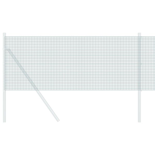 vidaXL Hitsattu lankaa Vihreä 0.5 x 50 m Teräs