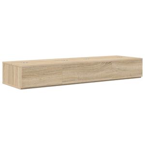 vidaXL Studio ty&ouml;p&ouml;yt&auml; Sonoma-tammi 152 x 40 x 19,5 cm Tekninen puu