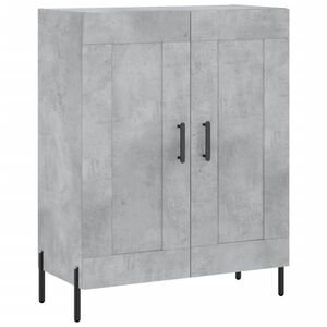 vidaXL Senkki betoninharmaa 69,5x34x90 cm tekninen puu