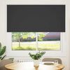 vidaXL Rullaverho Blackout Musta 155x175 cm Kankaan leveys 151,6 cm