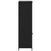 vidaXL Korkea kaappi Musta tammi. 62 x 36 x 121,5 cm Tekninen puu