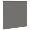 vidaXL Rullaverho Blackout harmaa 145x130 cm Kankaan leveys 141,6 cm
