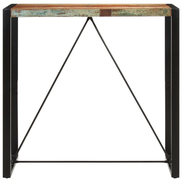 vidaXL Baarip&ouml;yt&auml; 110x55x110 cm kierr&auml;tetty t&auml;yspuu