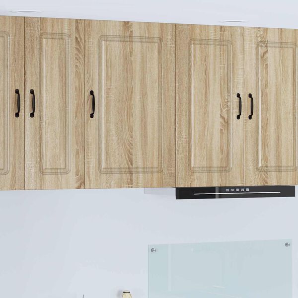 vidaXL Keitti&ouml;kaappi Kalmar Sonoman tammi 50 x 31 x 80 cm Tekninen puu