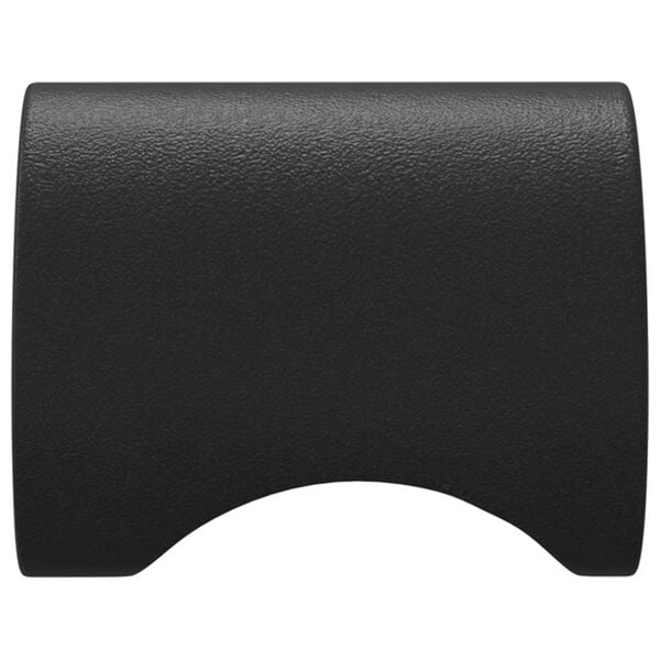 vidaXL Kaapin nupit 2 pcs Musta M4 x 12 mm Rauta