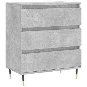 vidaXL Senkki betoninharmaa 60x35x70 cm tekninen puu