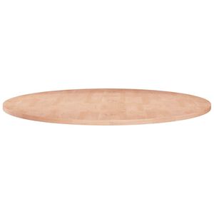 vidaXL Py&ouml;re&auml; p&ouml;yt&auml;levy &Oslash;60x1,5 cm k&auml;sittelem&auml;t&ouml;n t&auml;ysi tammi