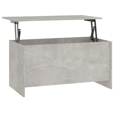 vidaXL Sohvapöytä betoninharmaa 102x55,5x52,5 cm tekninen puu