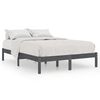 vidaXL S&auml;ngynrunko harmaa t&auml;ysi m&auml;nty 180x200 cm Super King