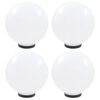 vidaXL LED-pallovalaisimet 4 kpl 30 cm akryyli