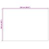 vidaXL Alue matot Suorakaide PALMERAS Beige 230 x 160 cm Polyesteri